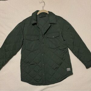 Womens Free Country Quilted Jacket green